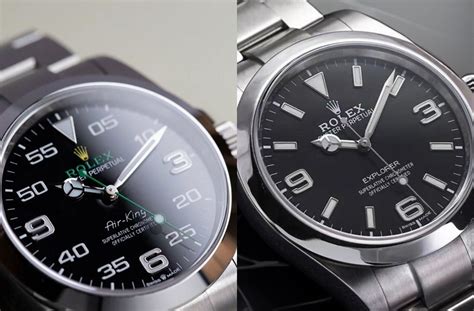 differenze tra rolex air king e datejust|rolex air king vs explorer.